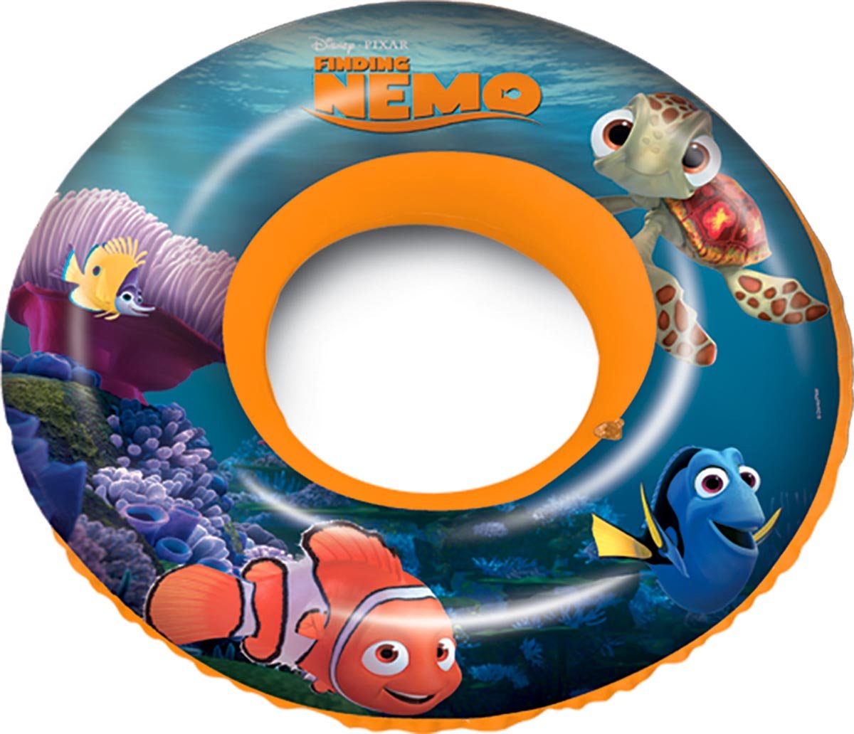 Finding Nemo Inflatable Swim Ring Float | عوامة سباحة قابلة للنفخ بتصميم فايندينغ نيمو