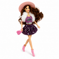 Fashion Beauty Doll with Hat, Handbag & Stylish Outfit | دمية أزياء أنيقة مع قبعة وحقيبة يد