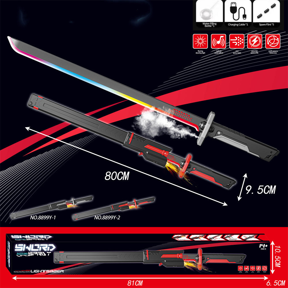 LED Mist Lightsaber | سيف ضوئي LED مع بخار