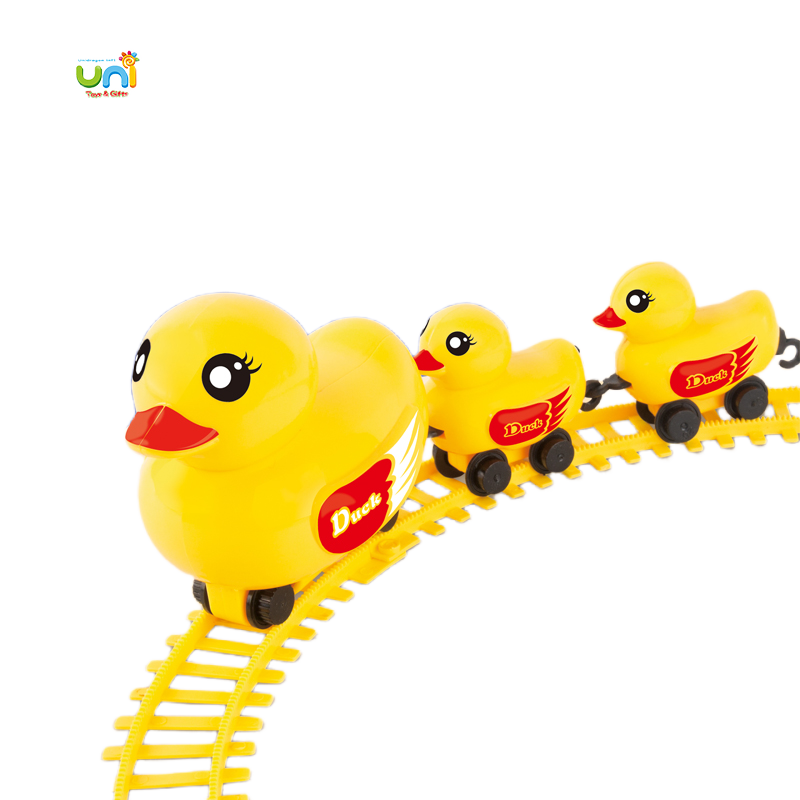 Electric Duck Train Track Playset | لعبة قطار البط الكهربائي مع السكة