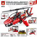 Dynamic Sensation Light Helicopter Building Block Set – Model 865 | لعبة تركيب هليكوبتر خفيفة ديناميك سنسيشن – موديل 865