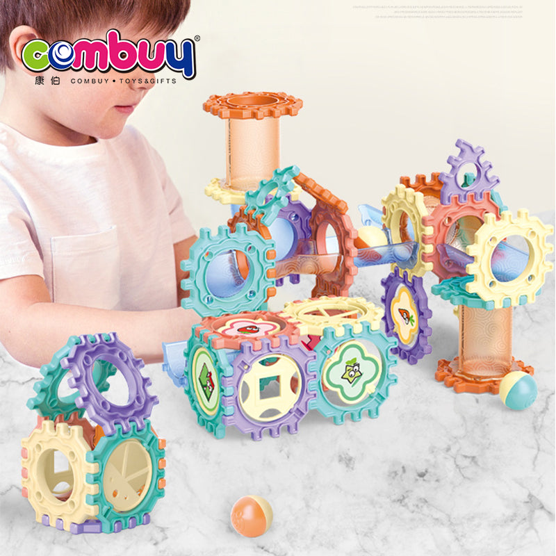 DIY Marble Run Construction Building Set | Creative STEM Ball Track Toy for Kids | لعبة مسار الكرات التركيبية التعليمية | مجموعة بناء DIY لتنمية مهارات الأطفال (STEM)