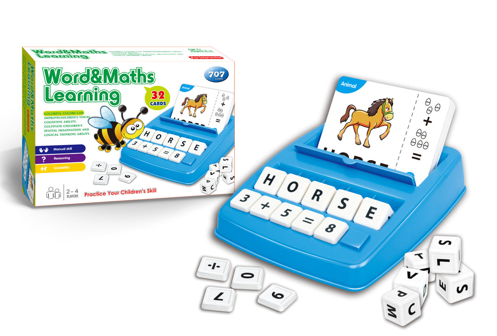 Word & Math Learning Educational Game | لعبة تعليم الكلمات والرياضيات التفاعلية