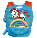 Cute Unicorn Kids Sea Life Jacket | سترة نجاة بحرية للأطفال بتصميم يونيكورن