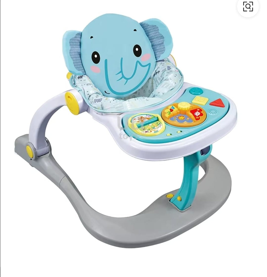 Baby Walker Elephant Shape with Music and Activity Toys