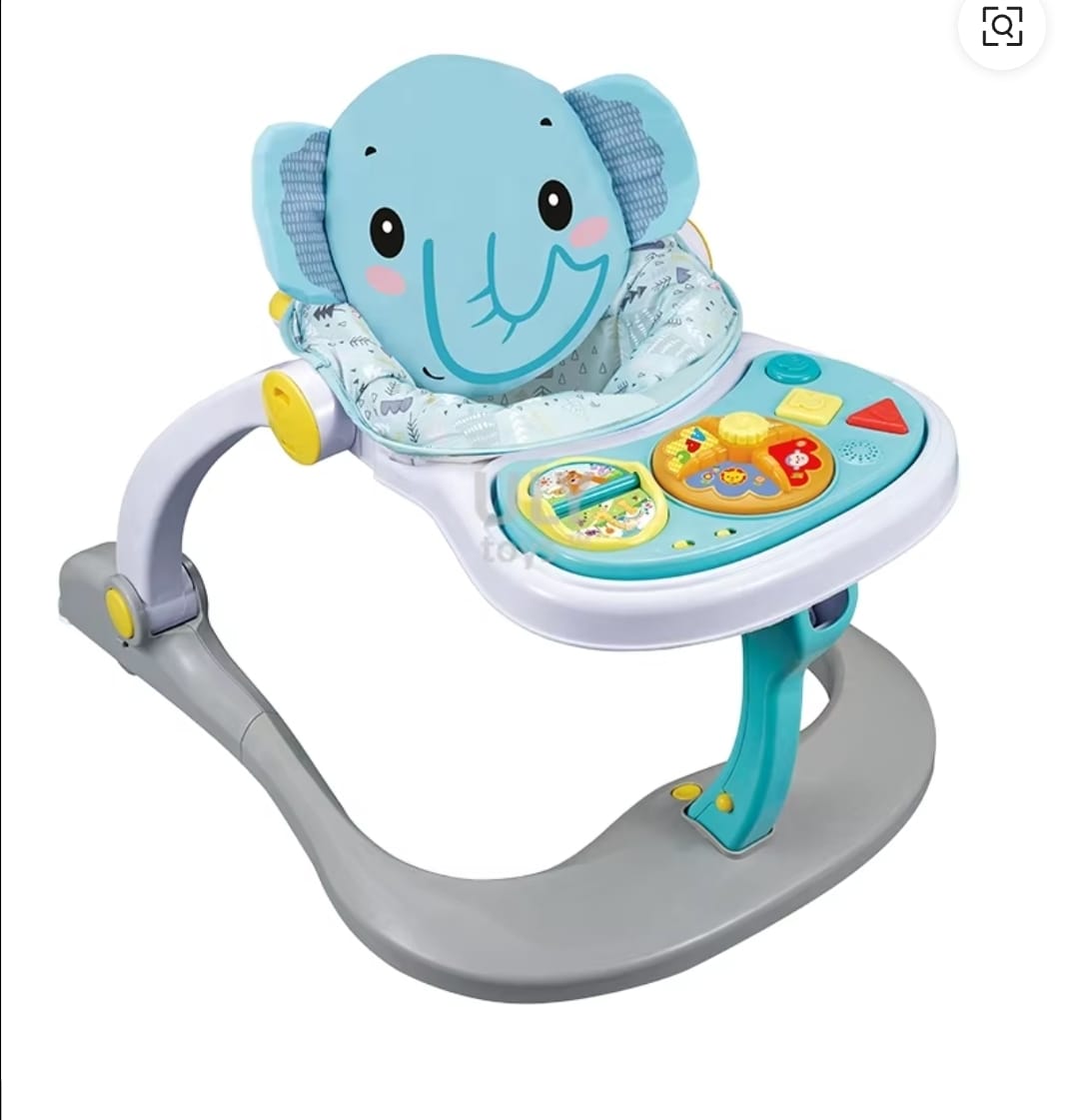Baby Walker Elephant Shape with Music and Activity Toys