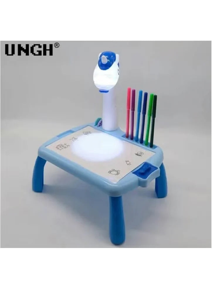 Unicorn Projector Painting Set for Kids| مجموعة الرسم بالبروجكتور للأطفال – يونيكورن