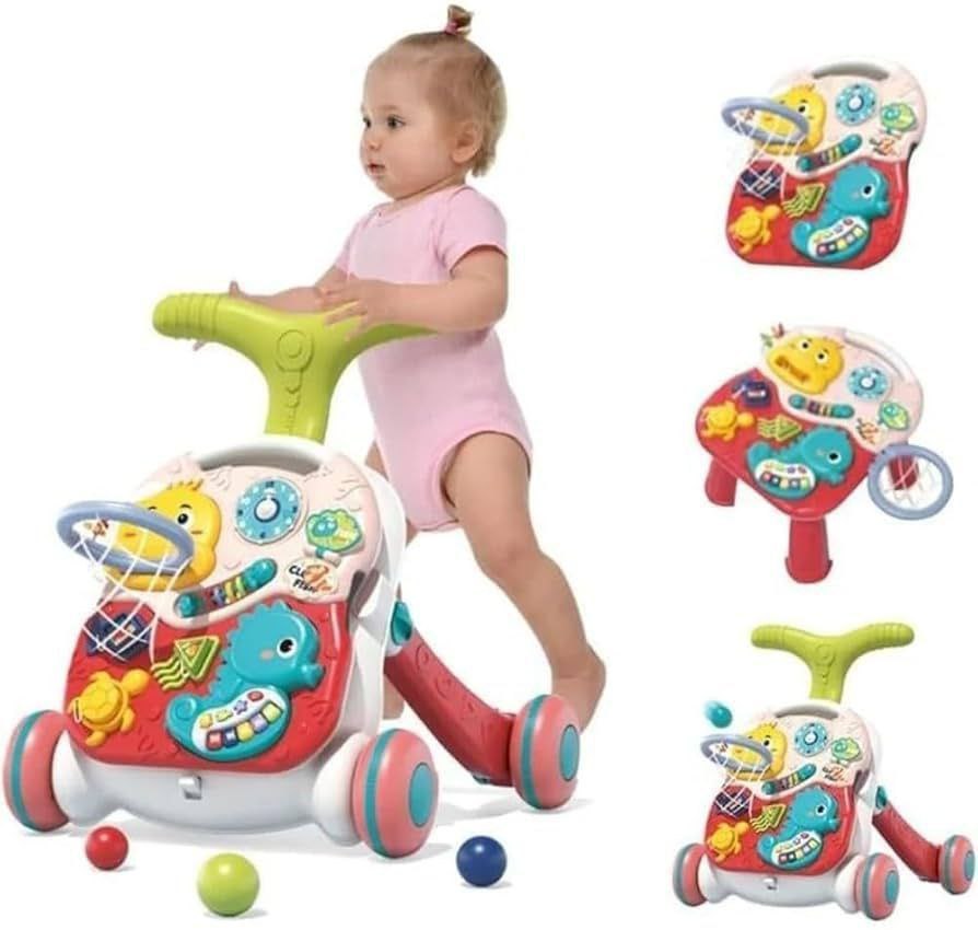 Baby Walker TiiBaby 3 in 1 | بيبي واكر تي بيبي  1*3
