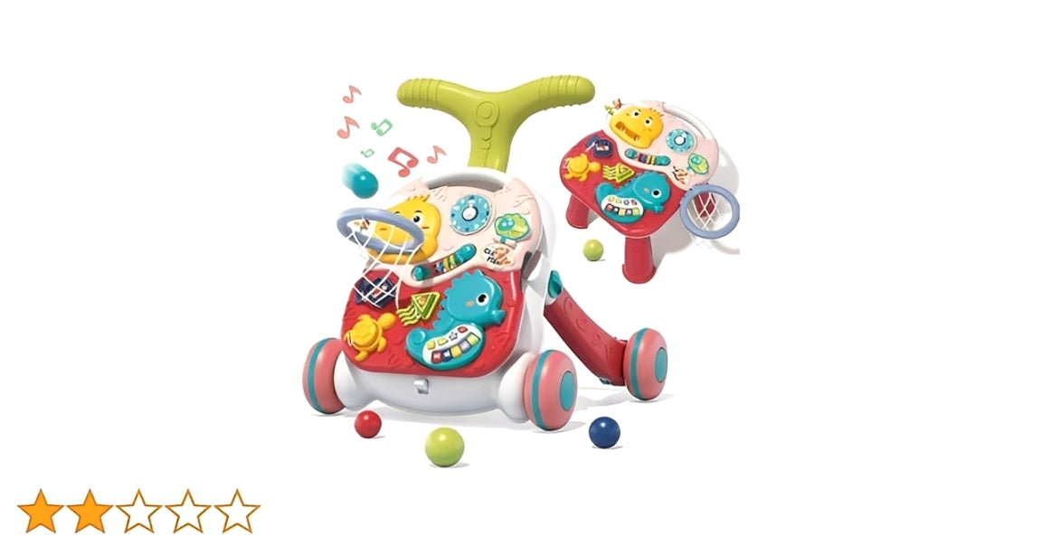 Baby Walker TiiBaby 3 in 1 | بيبي واكر تي بيبي  1*3
