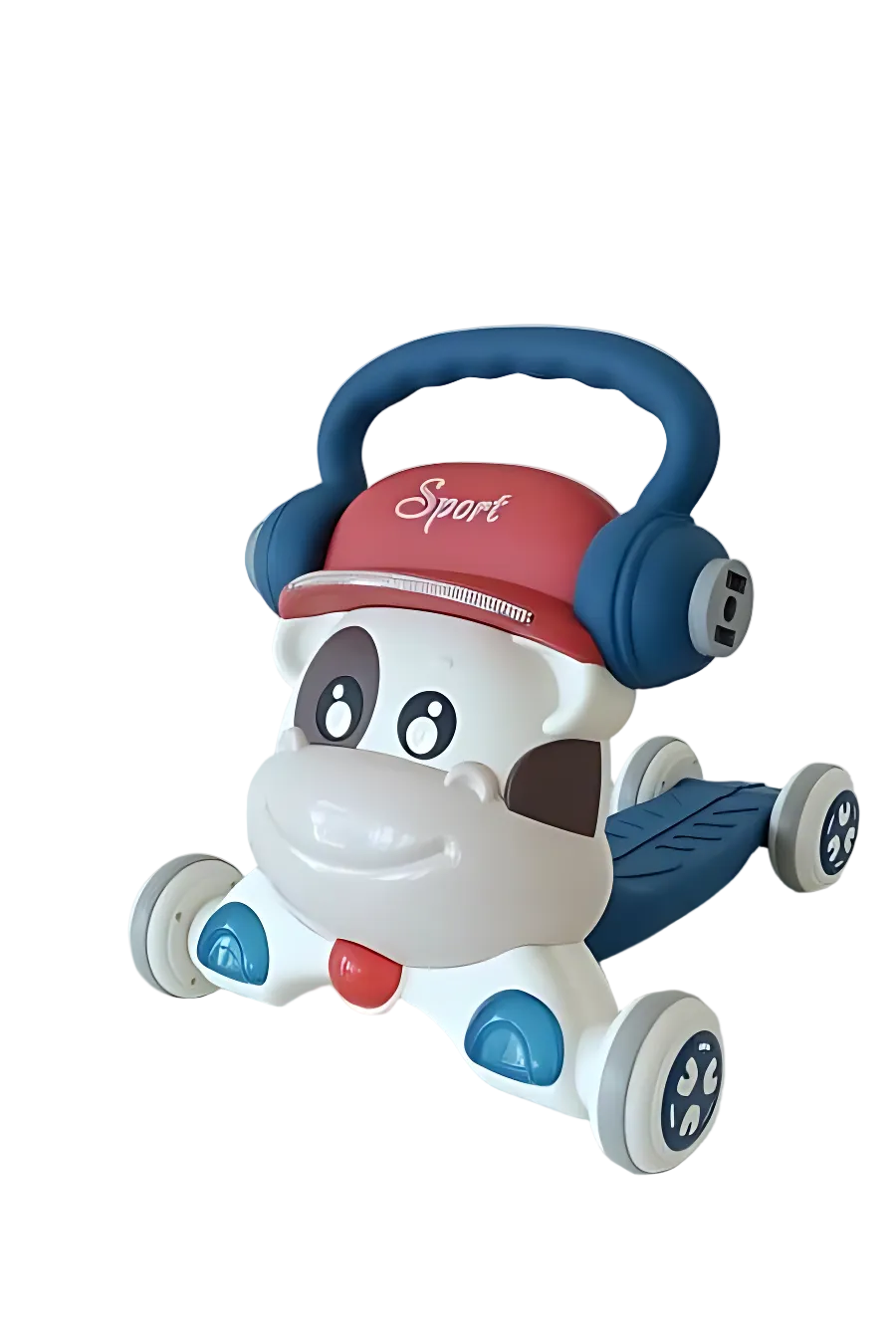 Baby Walker & Seat Scooter cow shape – بيبي واكر وكرسي زحّافة شكل بقرة