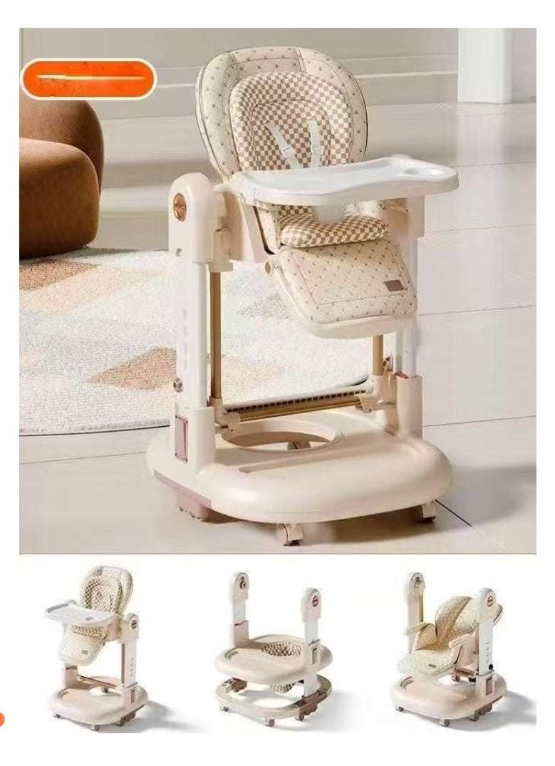 Umbrella 3-in-1 High Chair, Walker, and Rocker K10 | كرسي طعام مرتفع للأطفال من امبريلا 3 في 1 كرسي طعام و مشاية وكرسي هزاز