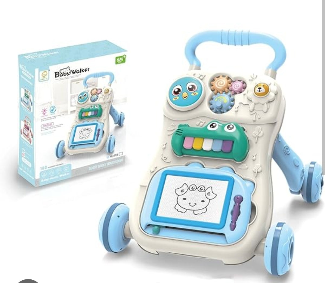 مشاية أطفال تعليمية | Baby walker with piano keys