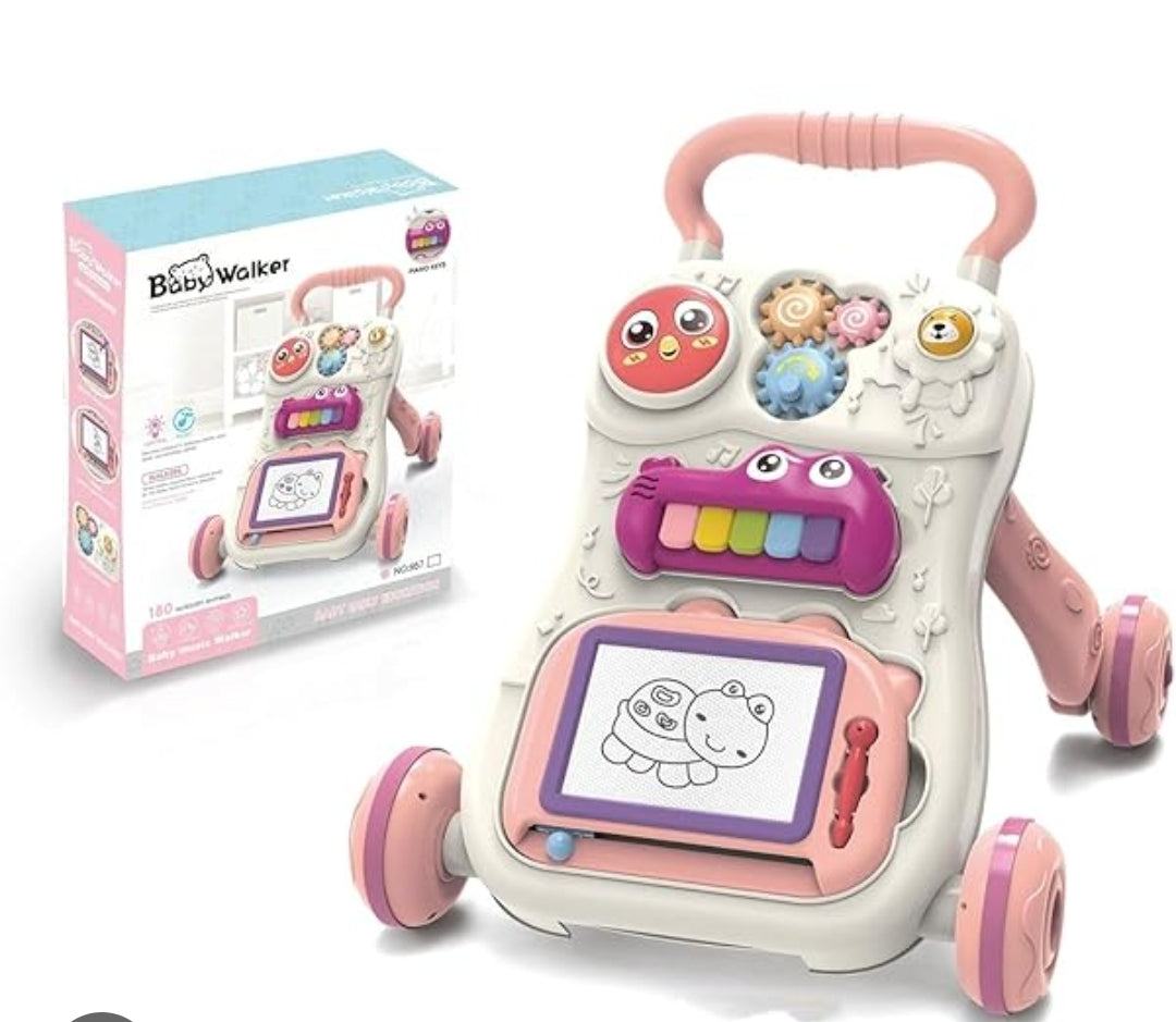 مشاية أطفال تعليمية | Baby walker with piano keys