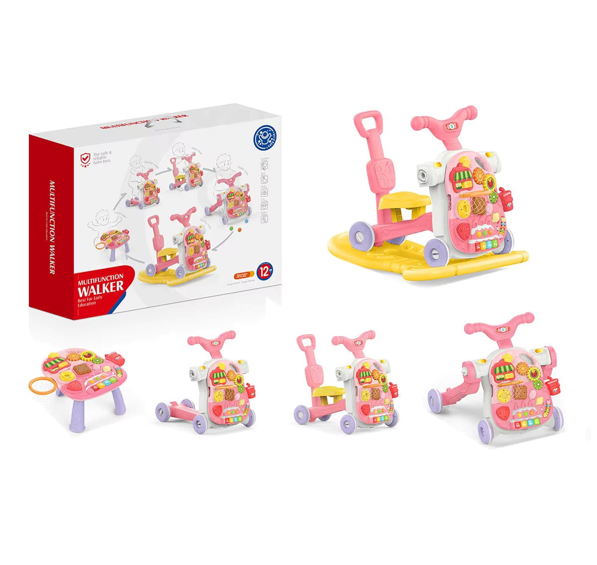 Baby Walker 5 in 1 | مشيئة الأطفال متعددة الوظائف (5 في 1)